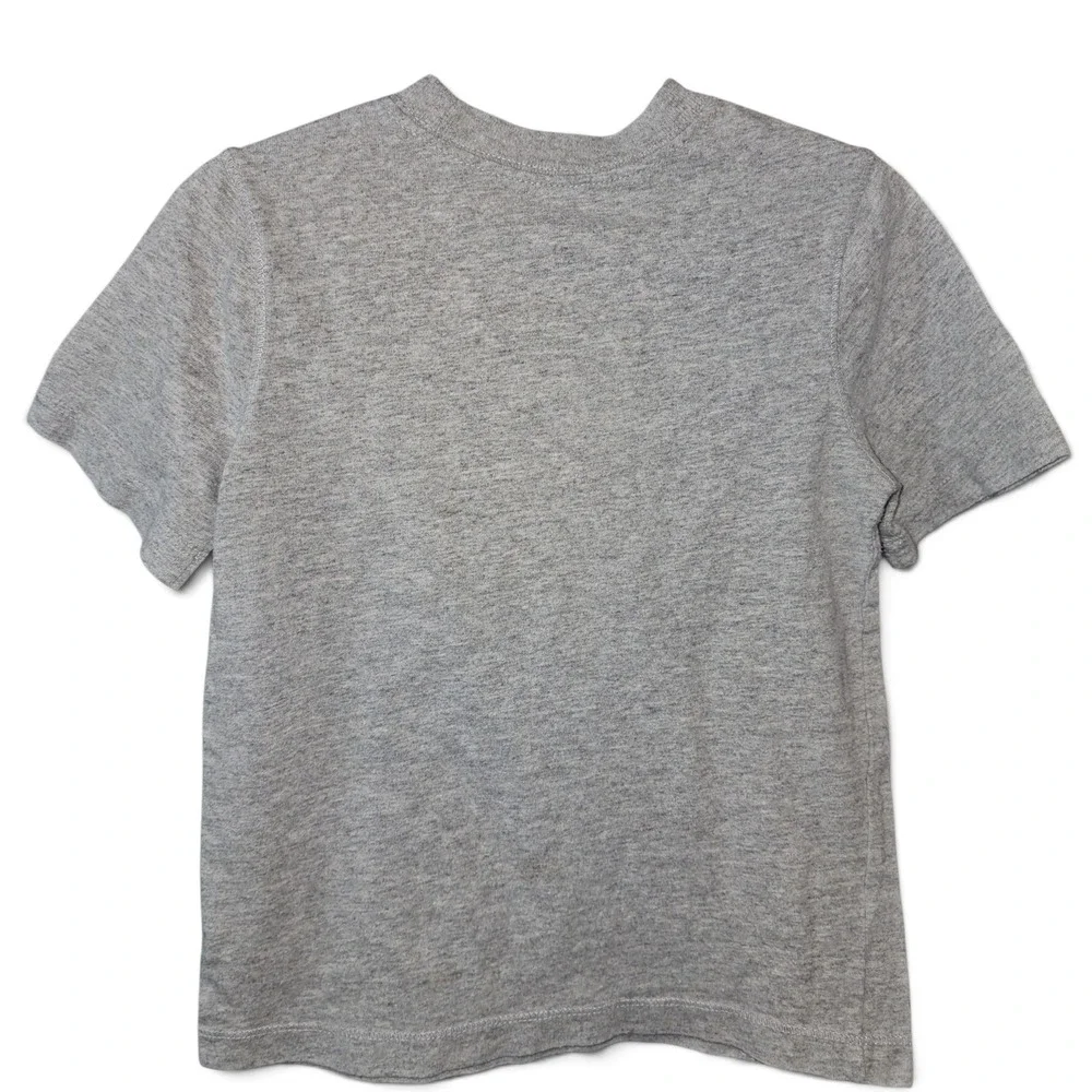 Old Navy Graphic Tee Toddler 5T Gray Lion Sunglasses Short Sleeve Shirt